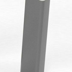 Торцевая заглушка  для цоколя h100 мм (Алюминий, Белый, Черный, Сонома) в Миассе - miass.mebel24.online | фото 1
