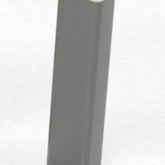 Торцевая заглушка для цоколя h150 мм Цвет Алюминий (Алюминий, Белый, Черный, Сонома) в Миассе - miass.mebel24.online | фото