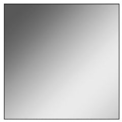 Зеркало Corsica 600х600 black без подсветки Sansa (SB1064Z) в Миассе - miass.mebel24.online | фото