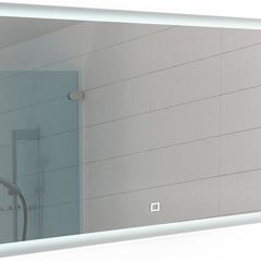 Зеркало Dream 120 alum с подсветкой Sansa (SD1025Z) в Миассе - miass.mebel24.online | фото 1