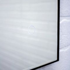 Зеркало Eclipse 100 black с подсветкой Sansa (SE1032Z) в Миассе - miass.mebel24.online | фото 6