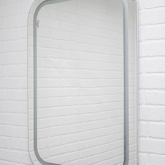 Зеркало Elis 100 white с подсветкой Sansa (SEe1045Z) в Миассе - miass.mebel24.online | фото 2