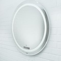 Зеркало Gia 75 white с подсветкой Sansa (SGa1044Z) в Миассе - miass.mebel24.online | фото 2