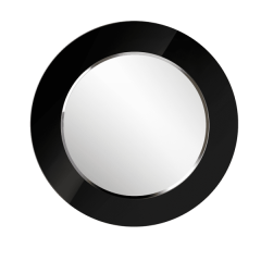 Зеркало круглое черный (РМ/02) в Миассе - miass.mebel24.online | фото