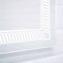 Зеркало Паликир 700х700 с подсветкой Домино (GL7051Z) в Миассе - miass.mebel24.online | фото 4