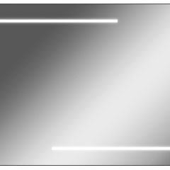 Зеркало Ray 100 black с подсветкой Sansa (SR1035Z) в Миассе - miass.mebel24.online | фото