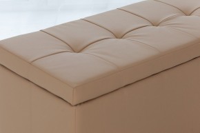 Банкетка-сундук Лонг бежевая в Миассе - miass.mebel24.online | фото 2