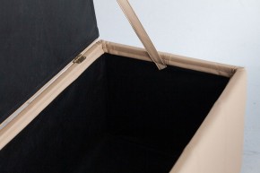 Банкетка-сундук Лонг бежевая в Миассе - miass.mebel24.online | фото 3