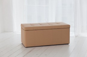 Банкетка-сундук Лонг бежевая в Миассе - miass.mebel24.online | фото 5