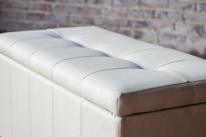 Банкетка-сундук Лонг светло-бежевая  в Миассе - miass.mebel24.online | фото 2