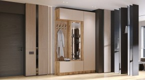 БАВАРИЯ Прихожая (дуб вотан/кашемир) в Миассе - miass.mebel24.online | фото