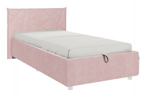 БЕСТ Кровать с ПМ 900 (нежно-розовый) в Миассе - miass.mebel24.online | фото