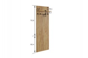БОДРУМ Прихожая (модульная) дуб крафт золотой в Миассе - miass.mebel24.online | фото 2