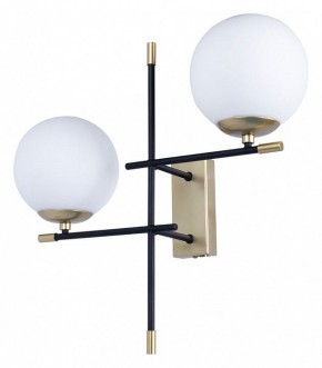 Бра Arte Lamp Arkab A2225AP-2BK в Миассе - miass.mebel24.online | фото