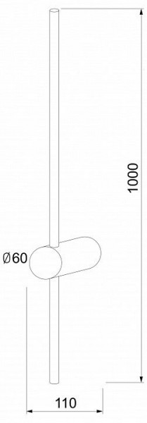 Бра Elektrostandard Cane a061491 в Миассе - miass.mebel24.online | фото 3