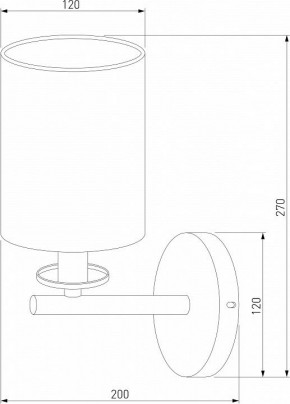Бра Eurosvet Caprera 60146/1 латунь в Миассе - miass.mebel24.online | фото 3