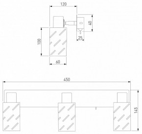 Бра Eurosvet Fente 20090/3 белый/хром в Миассе - miass.mebel24.online | фото 5