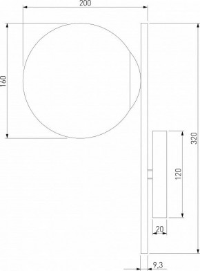 Бра Eurosvet Marbella 60147/1 латунь в Миассе - miass.mebel24.online | фото 2