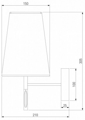 Бра Eurosvet Milazzo 60137/1 хром в Миассе - miass.mebel24.online | фото 4