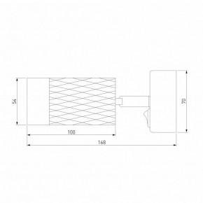 Бра Eurosvet Mizar 20088/1 белый/серебро в Миассе - miass.mebel24.online | фото 3