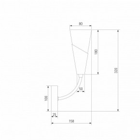 Бра Eurosvet Rhyton 60167/1 никель в Миассе - miass.mebel24.online | фото 6