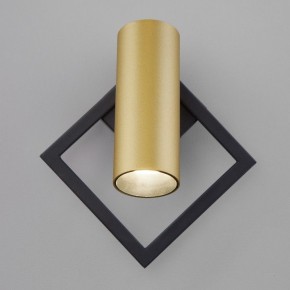 Бра Eurosvet Turro 20091/1 LED черный/ золото в Миассе - miass.mebel24.online | фото 4