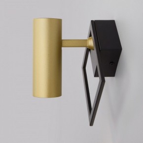 Бра Eurosvet Turro 20091/1 LED черный/ золото в Миассе - miass.mebel24.online | фото 5
