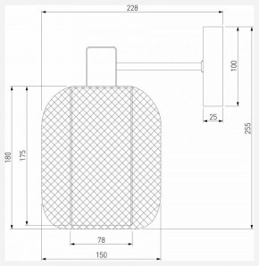 Бра Eurosvet Voile 30192/1 золото в Миассе - miass.mebel24.online | фото 4