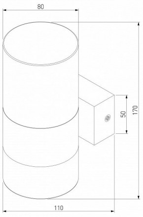 Бра Eurosvet Watford 40021/1 LED латунь/прозрачный в Миассе - miass.mebel24.online | фото 3