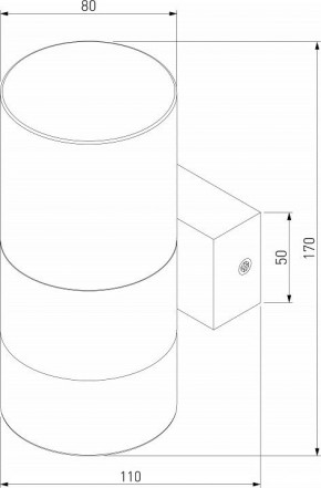 Бра Eurosvet Watford 40021/1 LED латунь/дымчатый в Миассе - miass.mebel24.online | фото 3