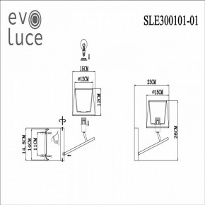 Бра EVOLUCE Denice SLE300101-01 в Миассе - miass.mebel24.online | фото 7