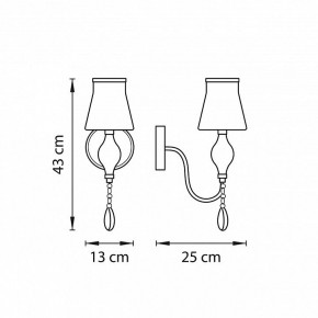 Бра Lightstar Escica 806610 в Миассе - miass.mebel24.online | фото 3