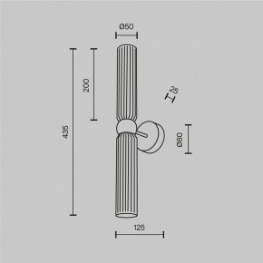 Бра Maytoni Antic MOD302WL-02GR1 в Миассе - miass.mebel24.online | фото 4