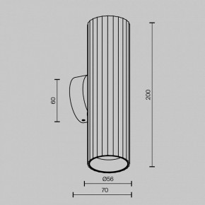 Бра Maytoni Calipso C106WL-02-GU10-BS в Миассе - miass.mebel24.online | фото 8