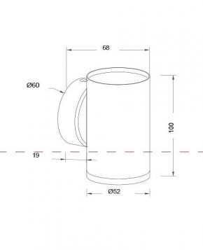 Бра Maytoni Focus S C068WL-01MG в Миассе - miass.mebel24.online | фото 3