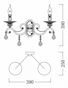 Бра Maytoni Grace ARM247-02-G в Миассе - miass.mebel24.online | фото 4