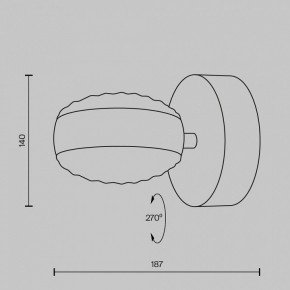 Бра Maytoni Mind MOD299WL-L10BC3K в Миассе - miass.mebel24.online | фото 4