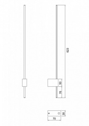 Бра Maytoni Pars C070WL-L6GB3K в Миассе - miass.mebel24.online | фото 3