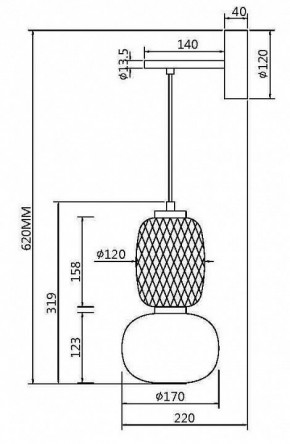 Бра Maytoni Pattern MOD267WL-L18G3K в Миассе - miass.mebel24.online | фото 4