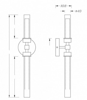 Бра Maytoni Stelo MOD116WL-L7B3K в Миассе - miass.mebel24.online | фото 3