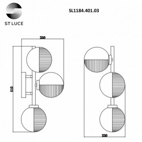 Бра ST-Luce Todo SL1184.401.03 в Миассе - miass.mebel24.online | фото 6