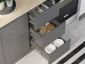 ЧЕЛСИ Кухонный гарнитур 2,0 м (Графит) в Миассе - miass.mebel24.online | фото 2