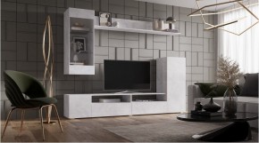 ДАЛЛАС Гостиная (модульная) цемент светлый в Миассе - miass.mebel24.online | фото