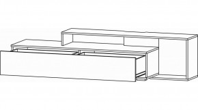 ДАЛЛАС Гостиная (модульная) цемент темный в Миассе - miass.mebel24.online | фото 6