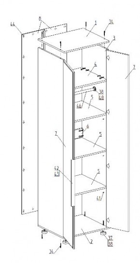 Детская "Лео" (модульная) в Миассе - miass.mebel24.online | фото 9