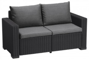 Диван Калифорния 2-х местный (California 2 Sofa), графит в Миассе - miass.mebel24.online | фото 2