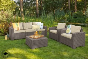 Диван Калифорния 3-х местный (California 2 Sofa), капучино в Миассе - miass.mebel24.online | фото 3