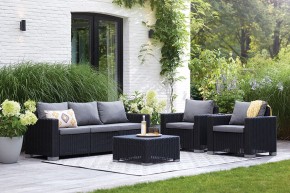 Диван Калифорния 3-х местный (California 3 Sofa), графит в Миассе - miass.mebel24.online | фото 3