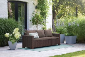 Диван Калифорния 3-х местный (California 3 Sofa), коричневый в Миассе - miass.mebel24.online | фото 1