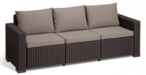 Диван Калифорния 3-х местный (California 3 Sofa), коричневый в Миассе - miass.mebel24.online | фото 2